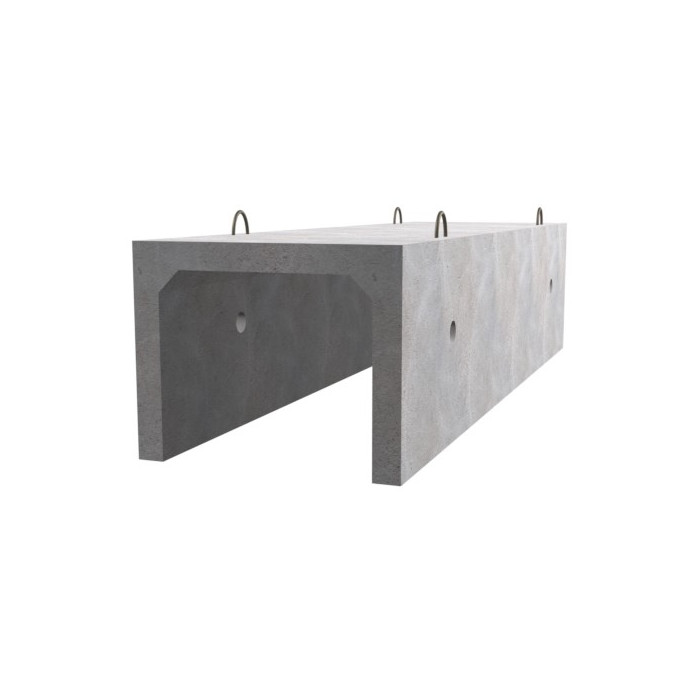 Железобетонный лоток ЛК 75.150.45-10